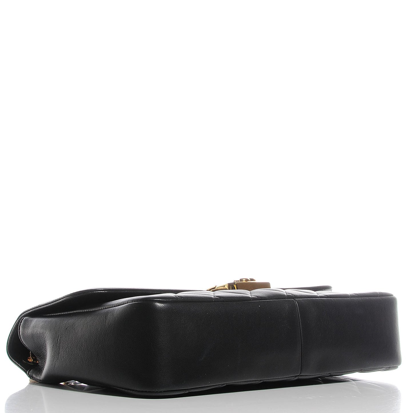 Lambskin Quilted Large Chic With Me Flap Black