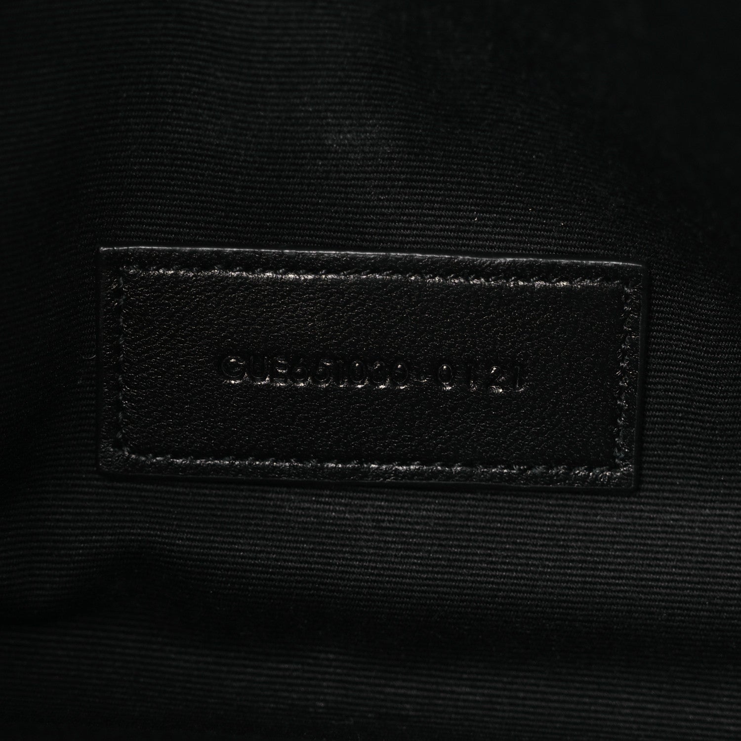 Saint Laurent Grain De Poudre Textured Mixed Matelasse Triquilt Monogram Clutch Black 7 of 12