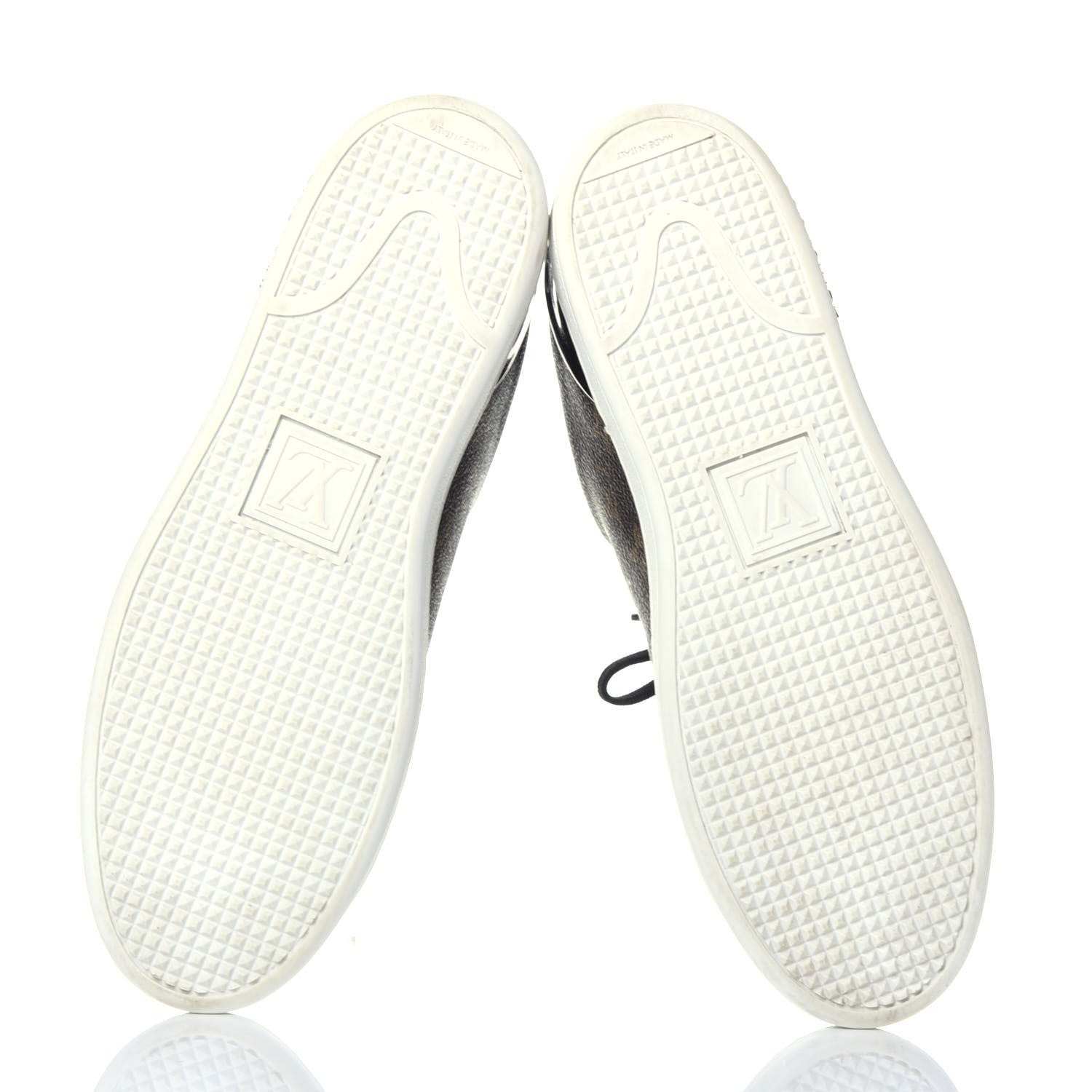 Louis Vuitton Patent Monogram Frontrow Sneakers 40 6 of 9