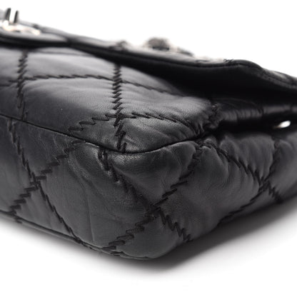 Chanel Lambskin Ultimate Stitch Maxi Flap Black 8 of 16