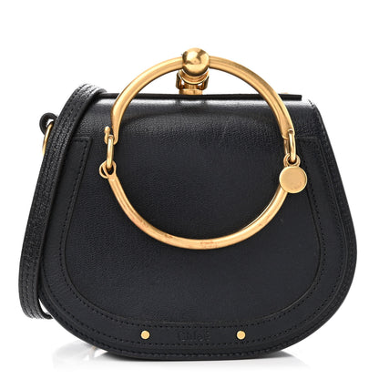 Chloe Calfskin Small Nile Bracelet Bag Black 1 of 13
