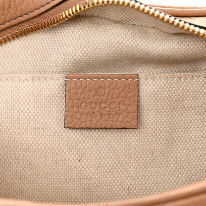 Gucci Pebbled Calfskin Small Soho Disco Bag Camelia 6 of 12