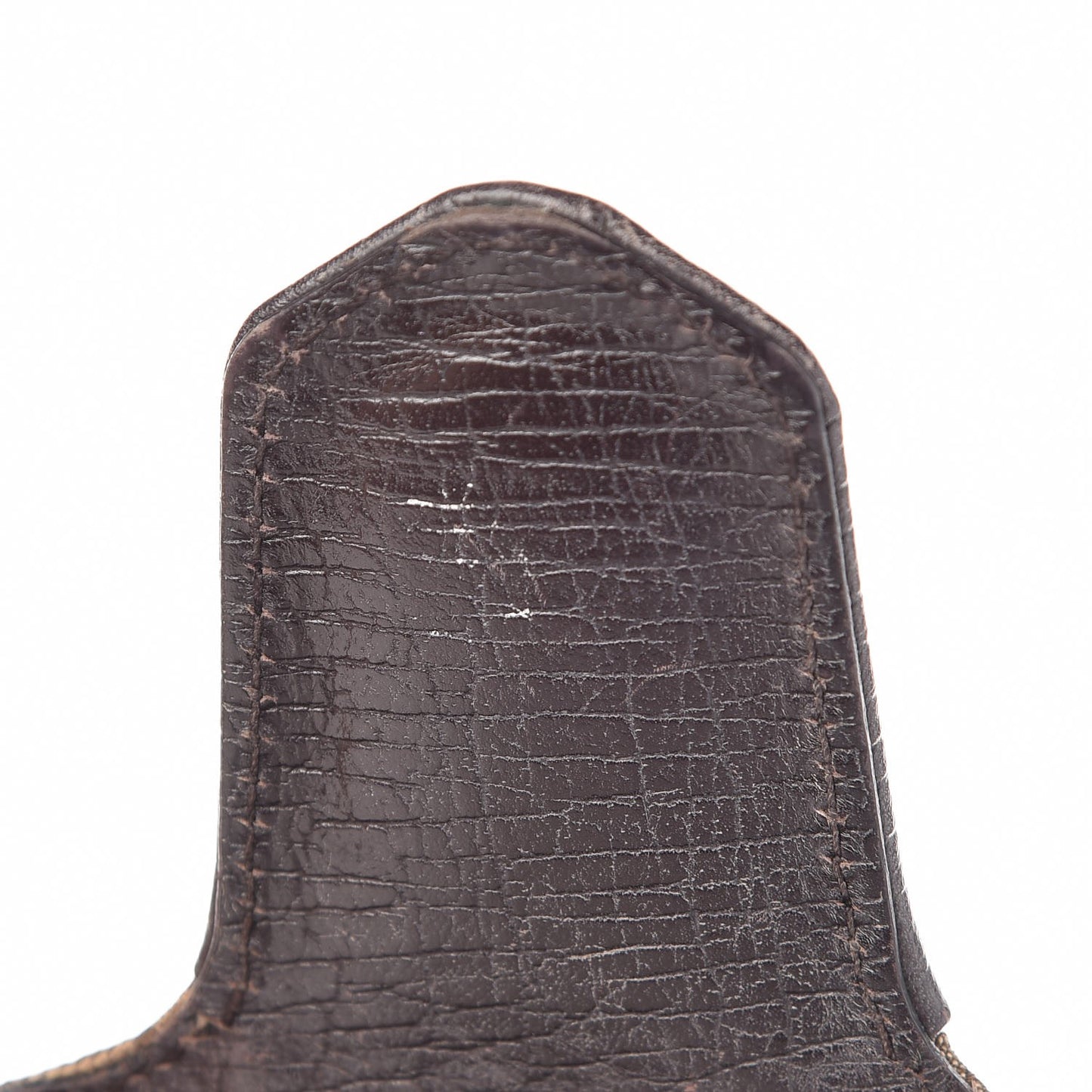 Monogram Horsebit Chain Flap Shoulder Bag Brown