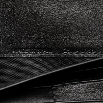 Christian Dior Patent Lambskin Cannage Lady Dior Rendezvous Wallet On Chain Black 8 of 11
