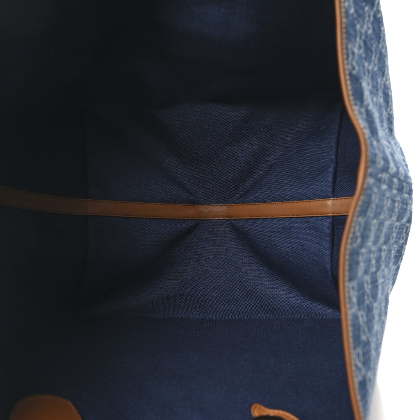 New Denim GG Monogram Calfskin Large Totissima Tote Blue