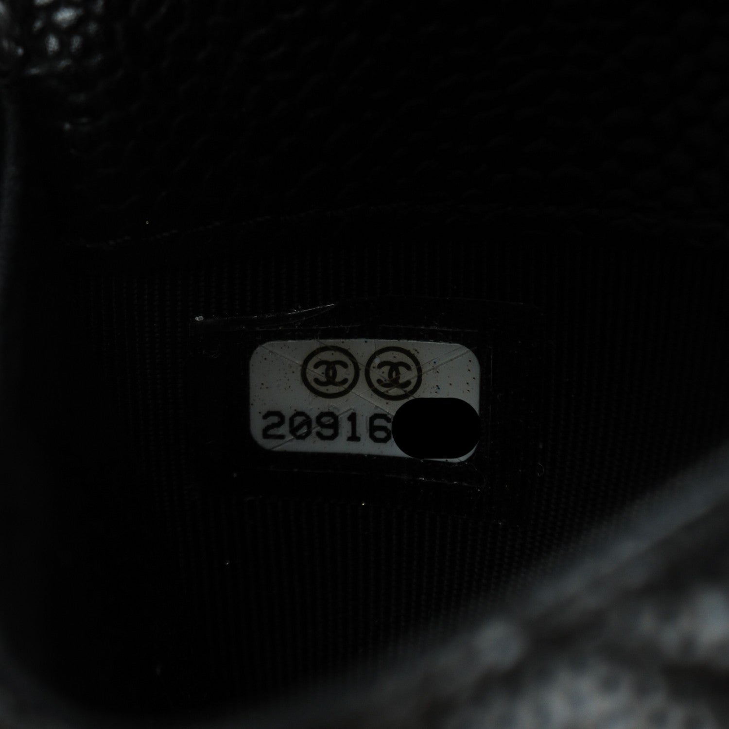 Chanel Caviar Quilted Flap Card Holder Black 8 of 8