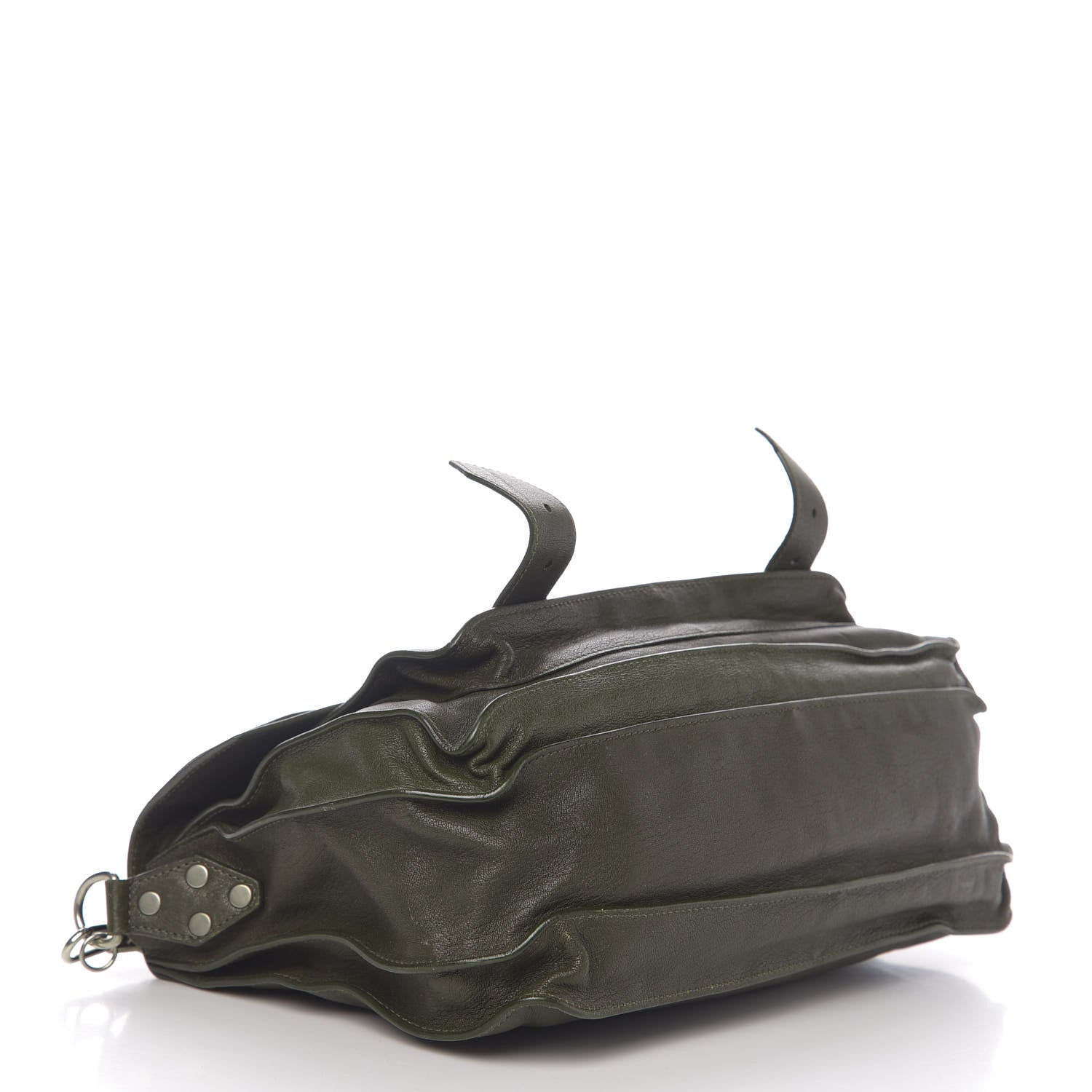 Proenza Schouler Lambskin Medium PS1 Satchel Military 3 of 13