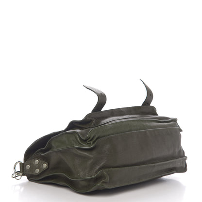 Proenza Schouler Lambskin Medium PS1 Satchel Military 3 of 13