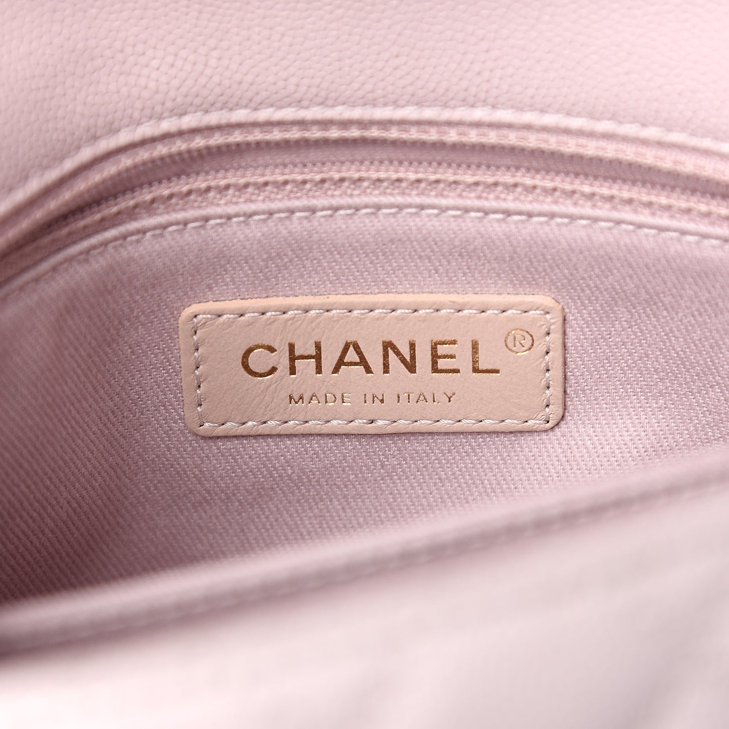 Caviar Quilted Mini Coco Handle Flap Lilas Lilac