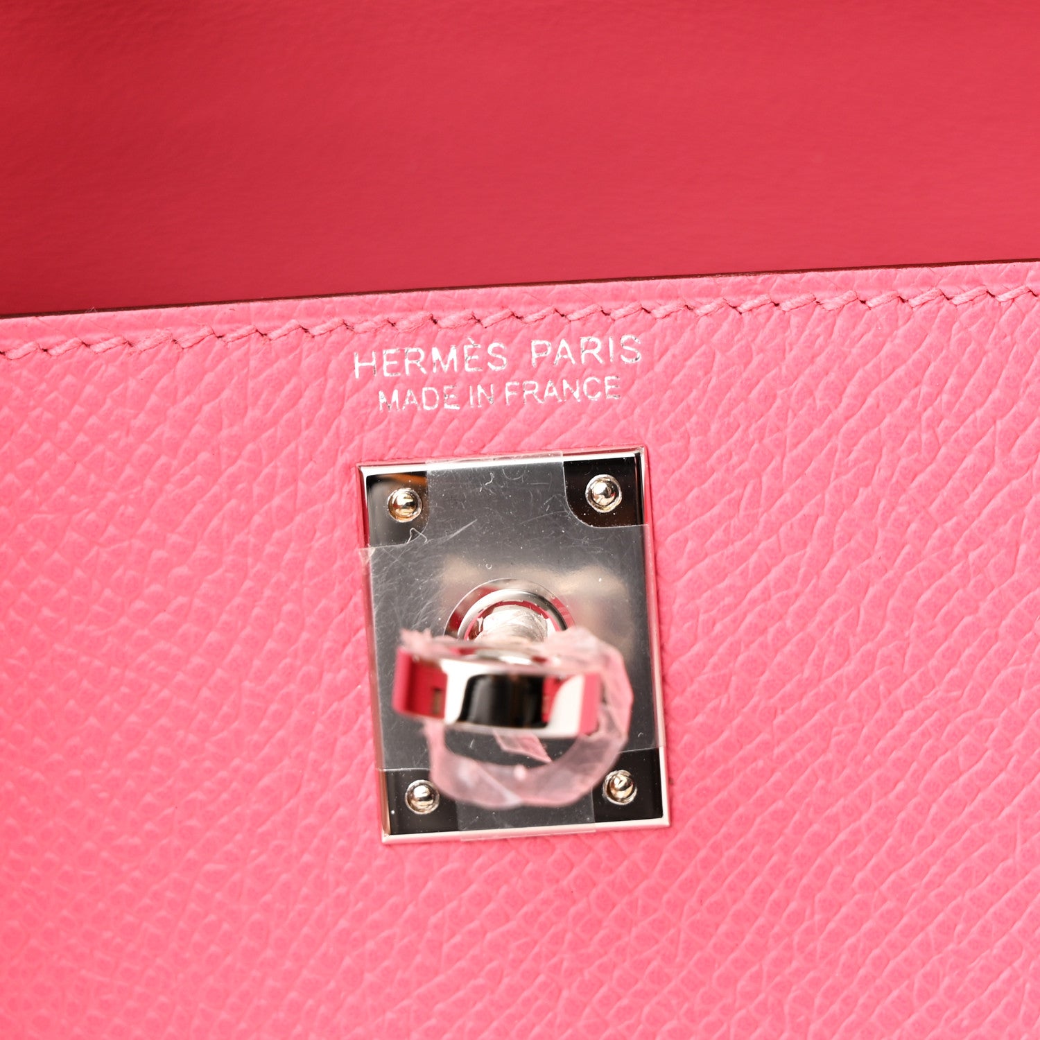 Hermes Epsom Mini Kelly Sellier 20 Rose Lipstick Rose Azalee 6 of 11
