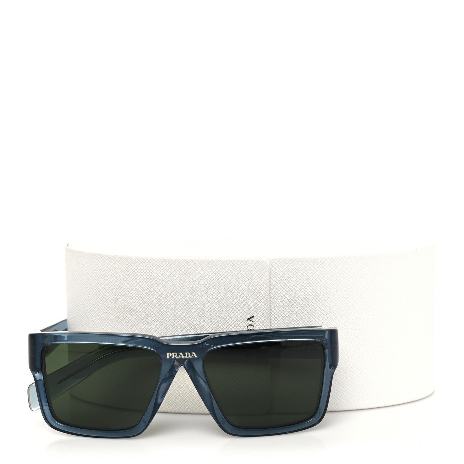 Prada Acetate Sunglasses SPR 10Y Military Green 7 of 7
