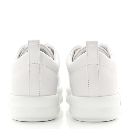 Hermes Calfskin Womens Happy Sneakers 37 White 5 of 12