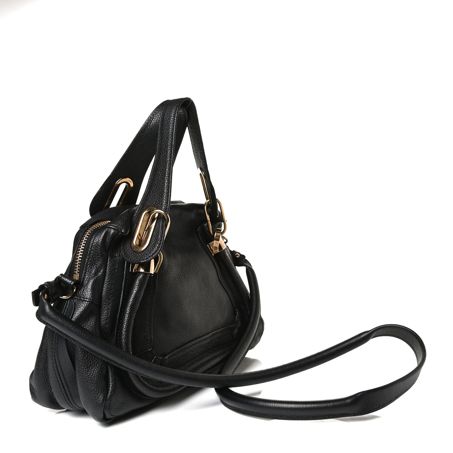 Chloe Calfskin Small Paraty Black 3 of 21