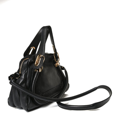 Chloe Calfskin Small Paraty Black 3 of 21