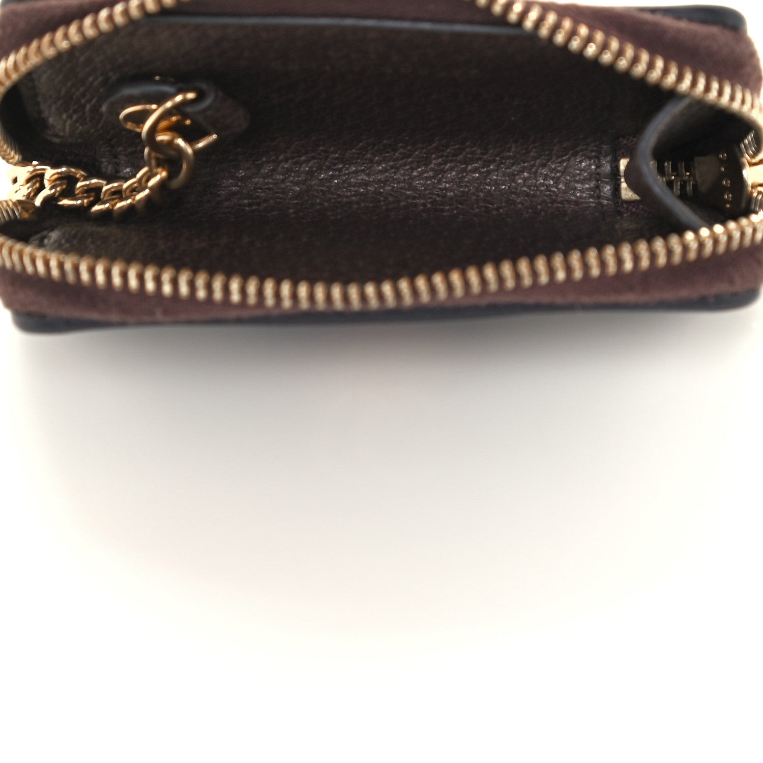 Gucci GG Supreme Monogram Web Ophidia Zip Around Key Case Beige New Acero 5 of 8