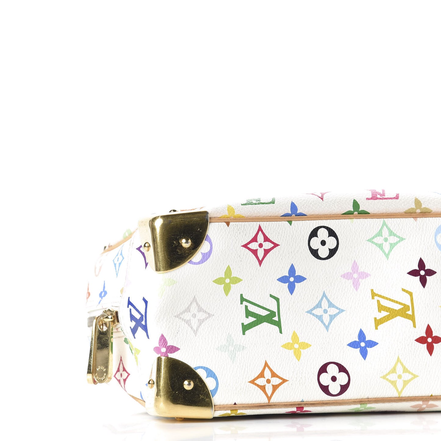 Monogram Multicolor Trouville White