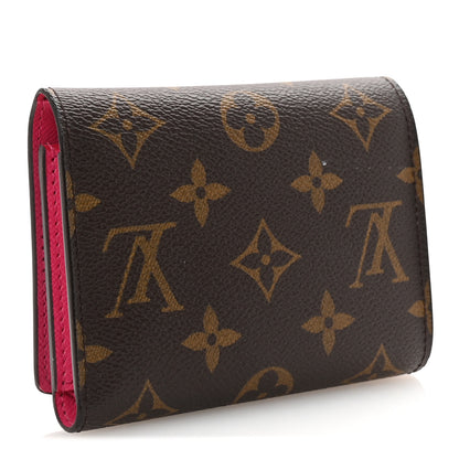 Louis Vuitton Monogram 2020 Christmas Animation Roller Coaster Victorine Wallet Pivoine 3 of 7