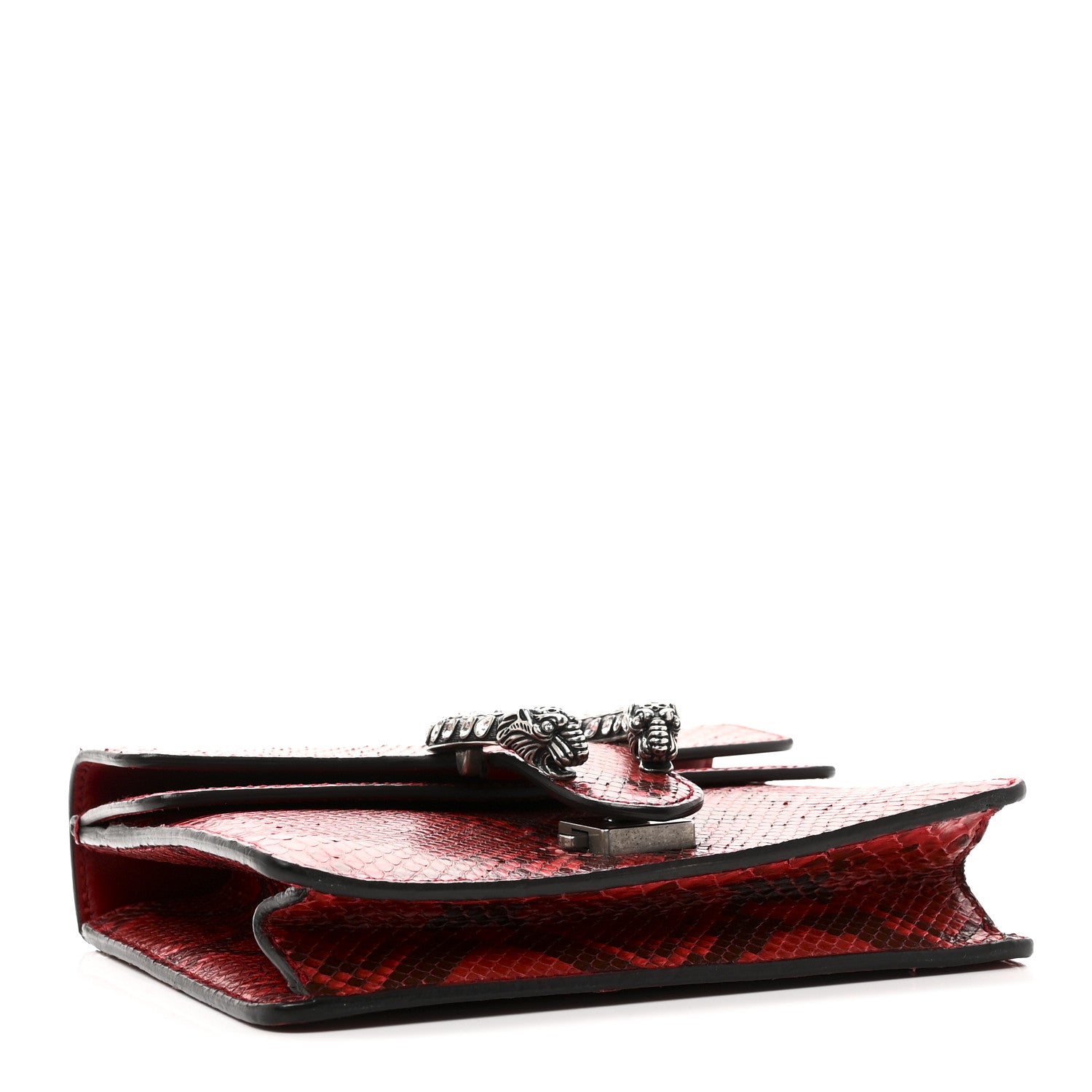 Gucci Snakeskin Mini Dionysus Shoulder Bag Red 4 of 10