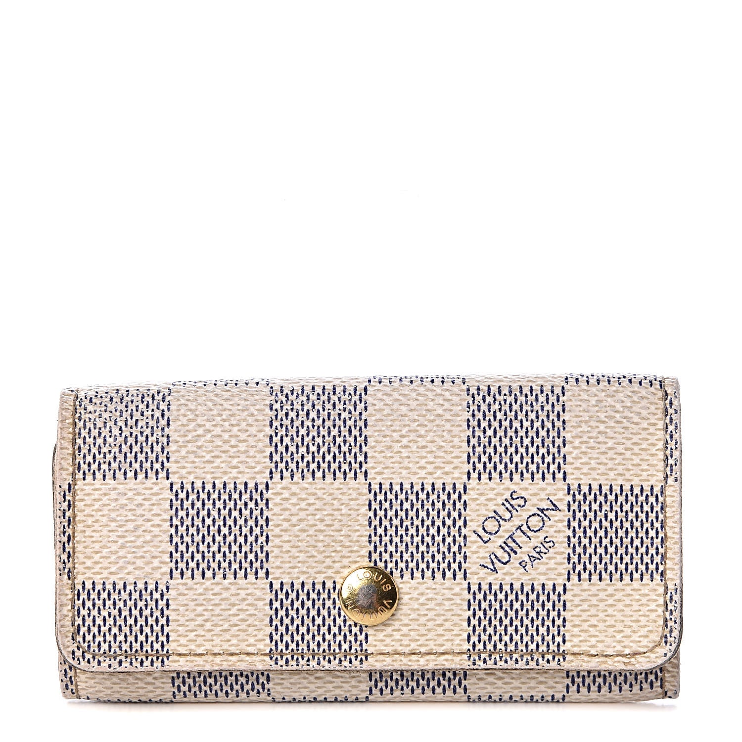 Louis Vuitton Damier Azur Multicles 4 Key Holder 1 of 8