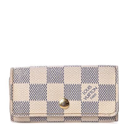 Louis Vuitton Damier Azur Multicles 4 Key Holder 1 of 8