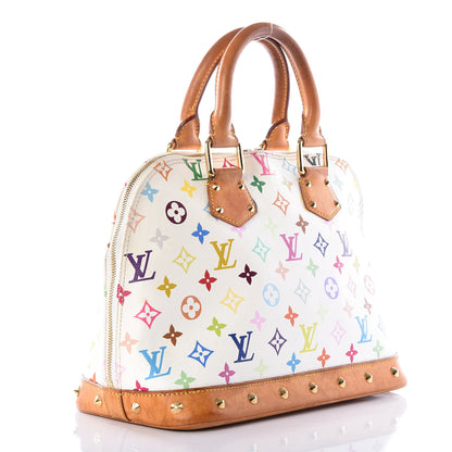 Louis Vuitton Monogram Multicolor Alma White 2 of 17
