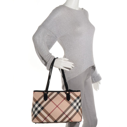 Burberry Supernova Check Regent Tote Black 2 of 9