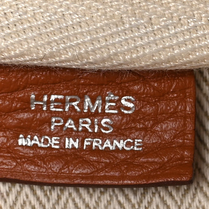 Hermes Taurillon Clemence Victoria II 43 Gold 6 of 10