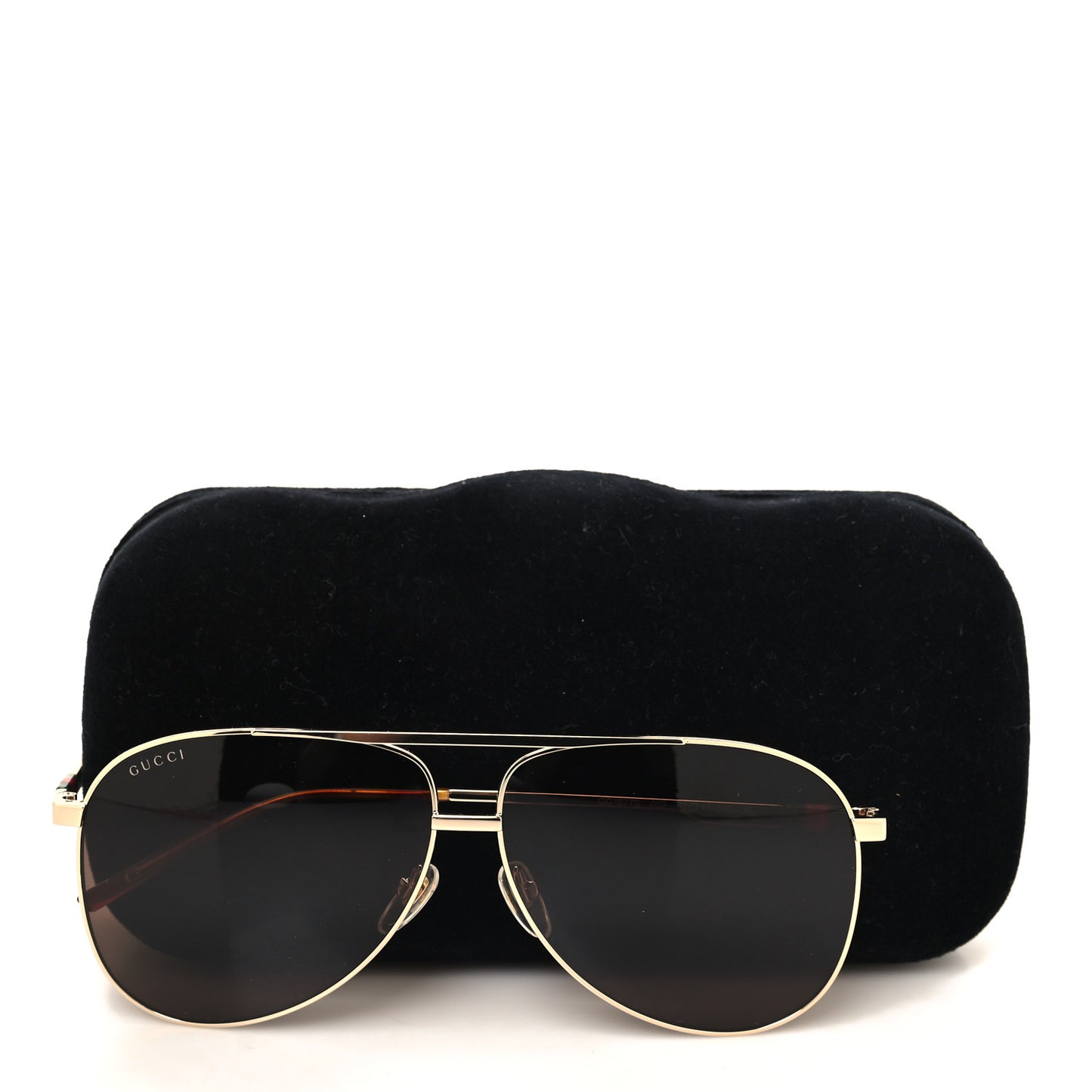 Web Aviator Sunglasses GG1677S Gold