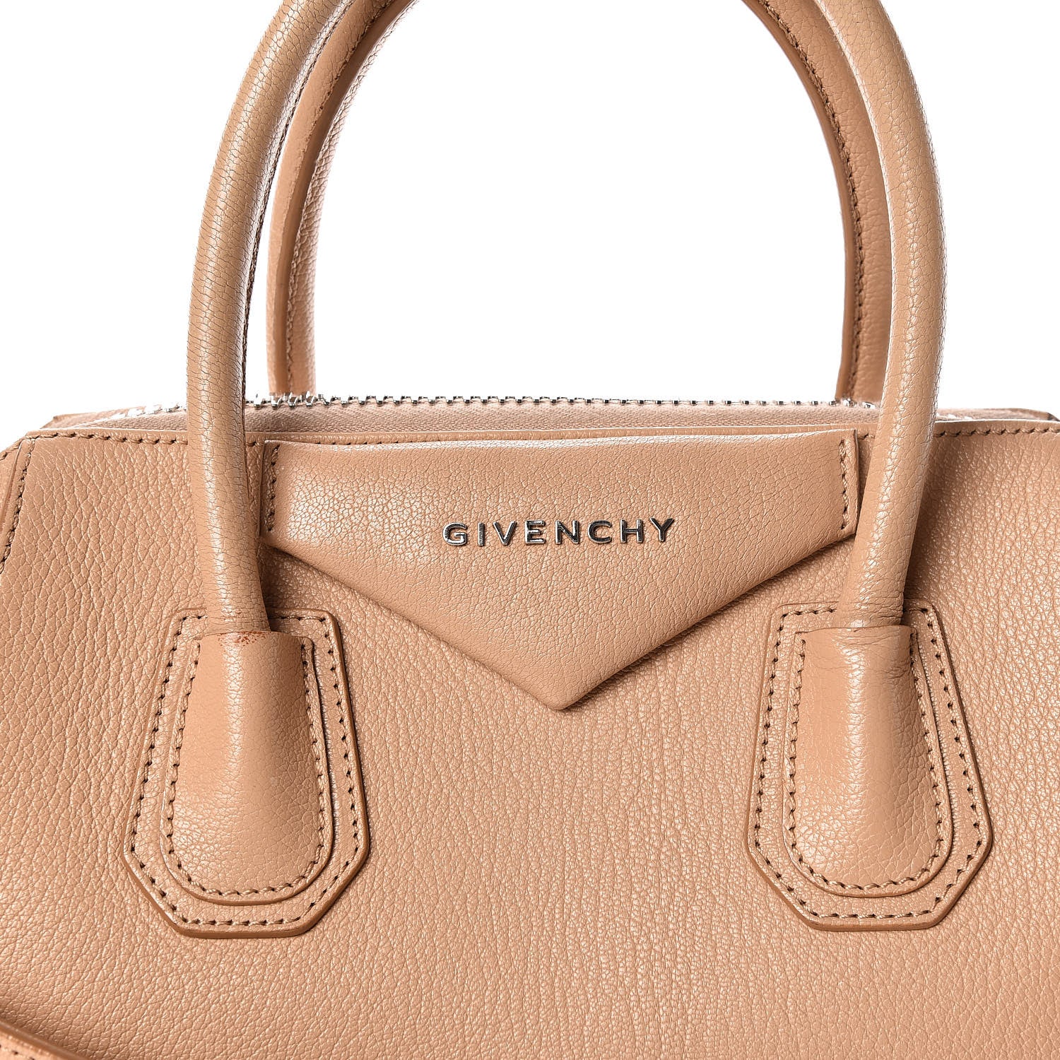 Givenchy Sugar Goatskin Small Antigona Nude 16 of 19