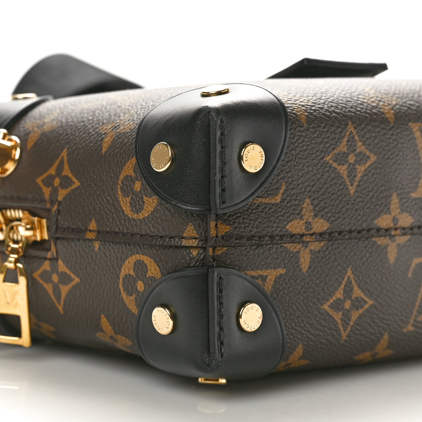 Monogram Petite Malle Souple Black