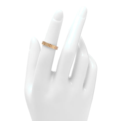 Cartier 18K Yellow Gold 3.5mm LOVE Wedding Band Ring 49 5 2 of 5