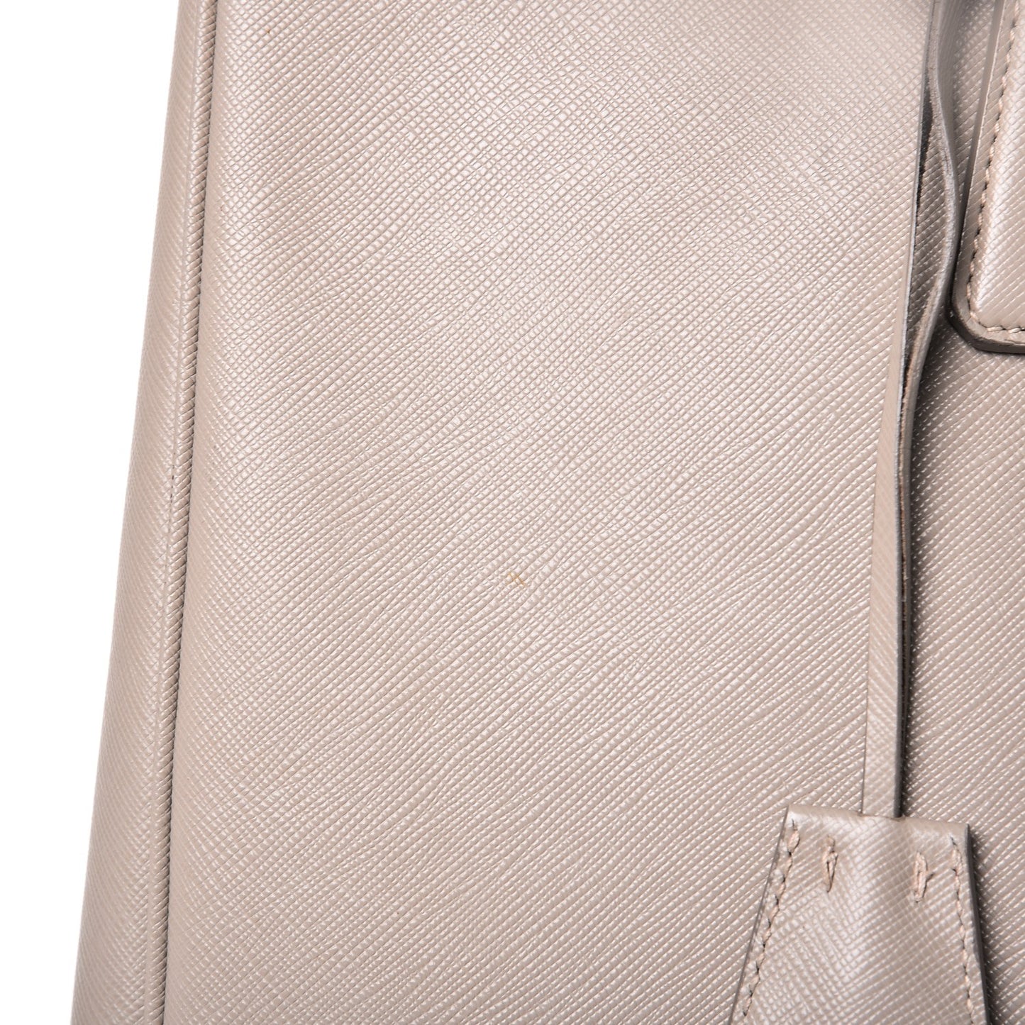 Saffiano Lux Extra Large Galleria Double Zip Tote Pomice