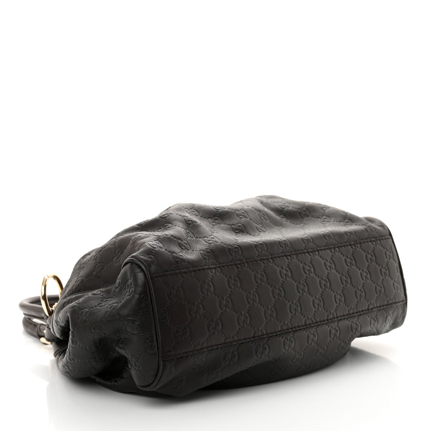 Guccissima Medium Sukey Tote Chocolate