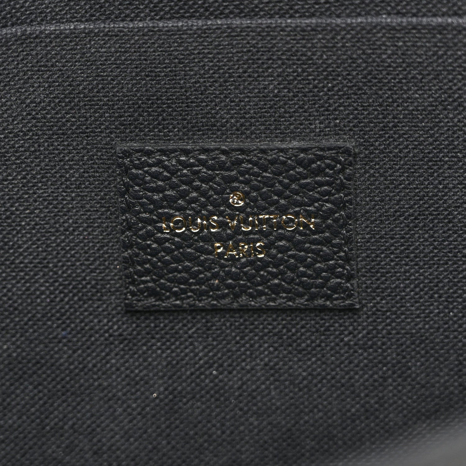 Louis Vuitton Empreinte Pochette Felicie Chain Wallet Black 7 of 14