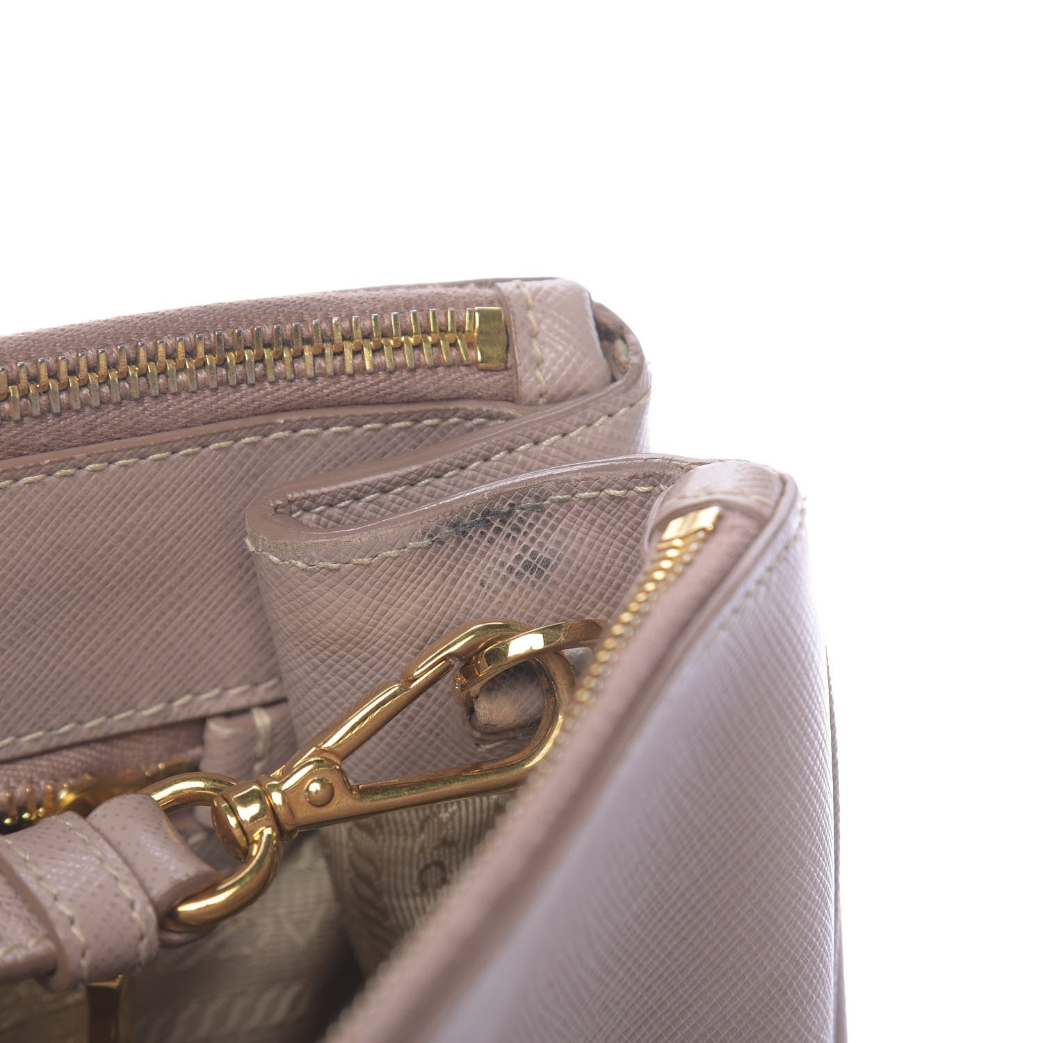 Prada Saffiano Medium Galleria Double Zip Tote Cammeo 10 of 21