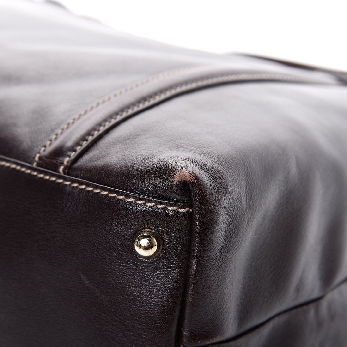 Calfskin Medium Britt Tote Brown