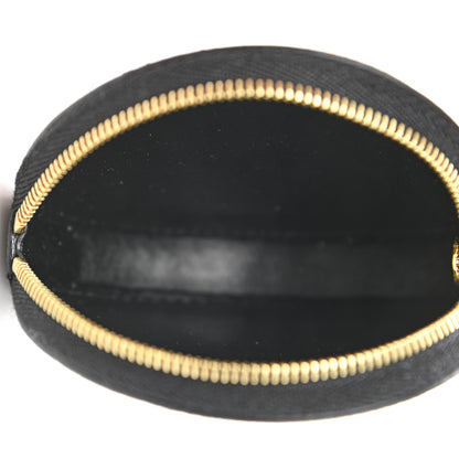 Celine Triomphe Canvas Round Zip Coin Purse 5 of 8