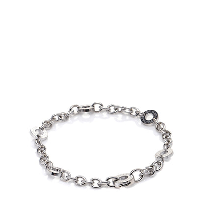 Bulgari 18K White Gold Link Bracelet 3 of 7