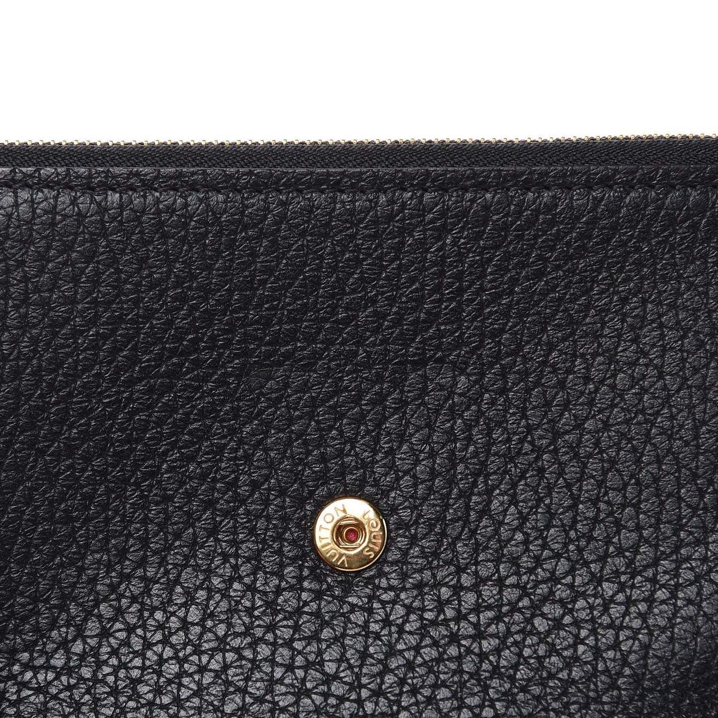 Taurillon Capucines Compact Wallet Black