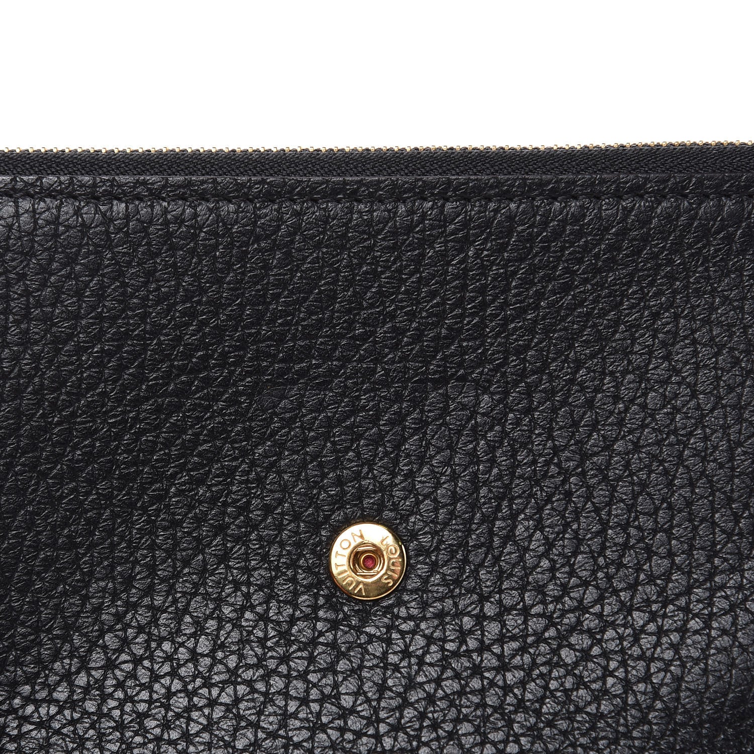 Louis Vuitton Taurillon Capucines Compact Wallet Black 9 of 9