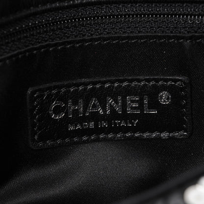 Chanel Sequin Summer Night Flap Black Silver 7 of 8