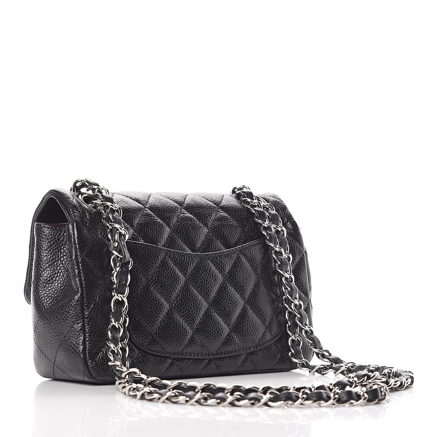Chanel Caviar Quilted Mini Rectangular Flap Black 3 of 11