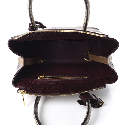 Louis Vuitton Monogram Ostrich Lizard Majestueux PM Bordeaux 5 of 10