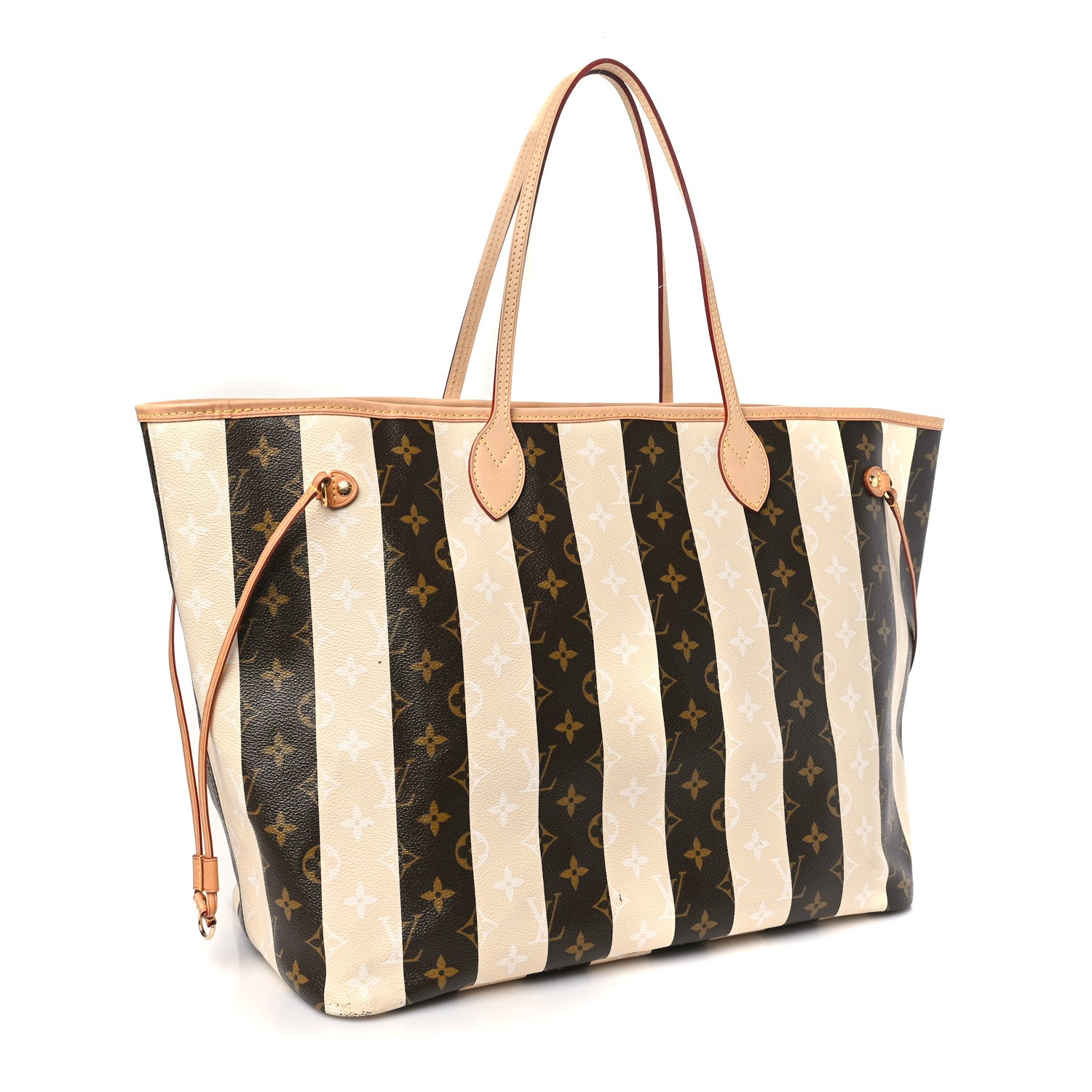 Louis Vuitton Monogram Rayures Neverfull GM 3 of 11