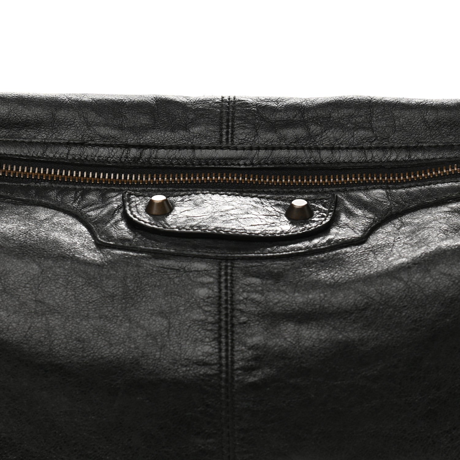 Balenciaga Agneau Classic Hardware Courier Black 8 of 14