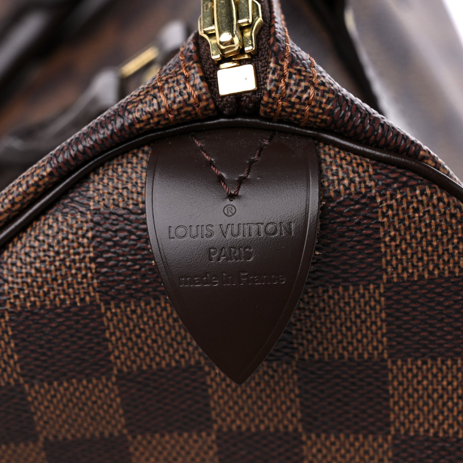 Louis Vuitton Damier Ebene Speedy 30 6 of 10