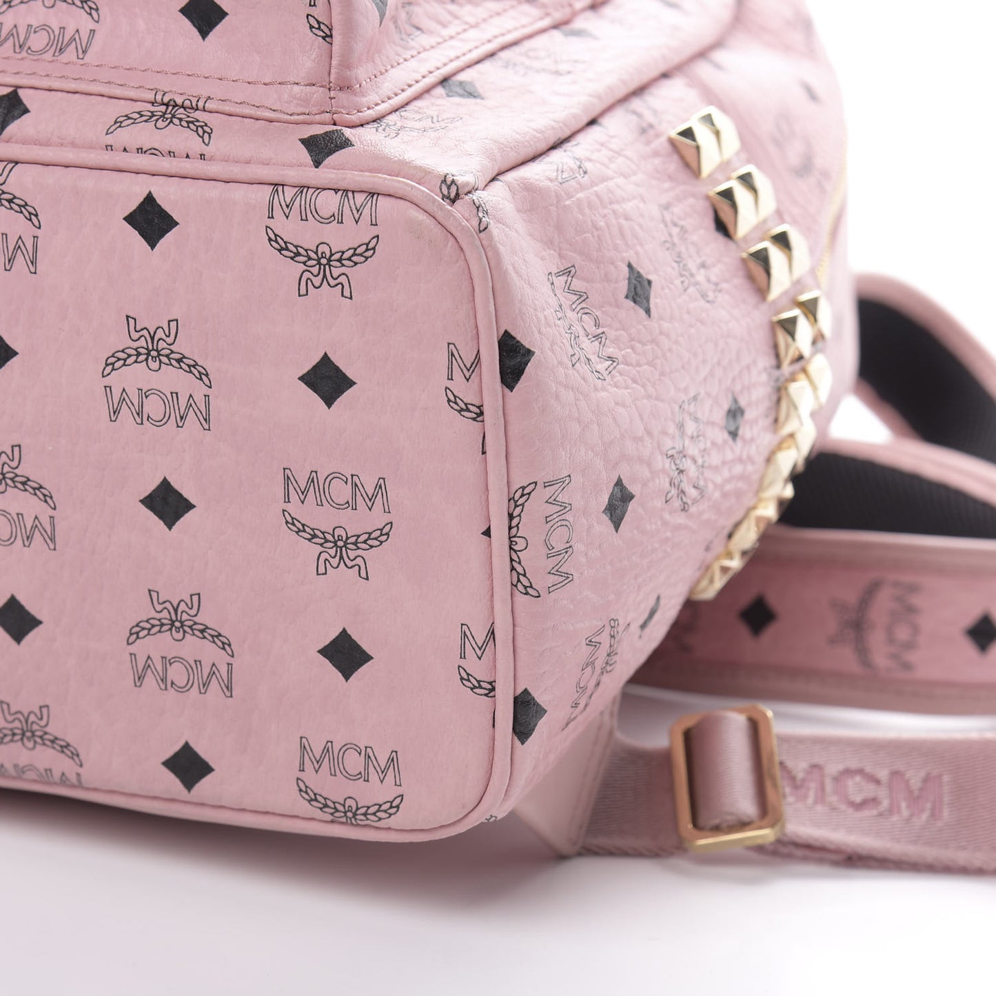 Visetos Small Side Stud Stark Backpack Pink