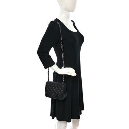Chanel Caviar Quilted Mini Square Flap Black 2 of 9