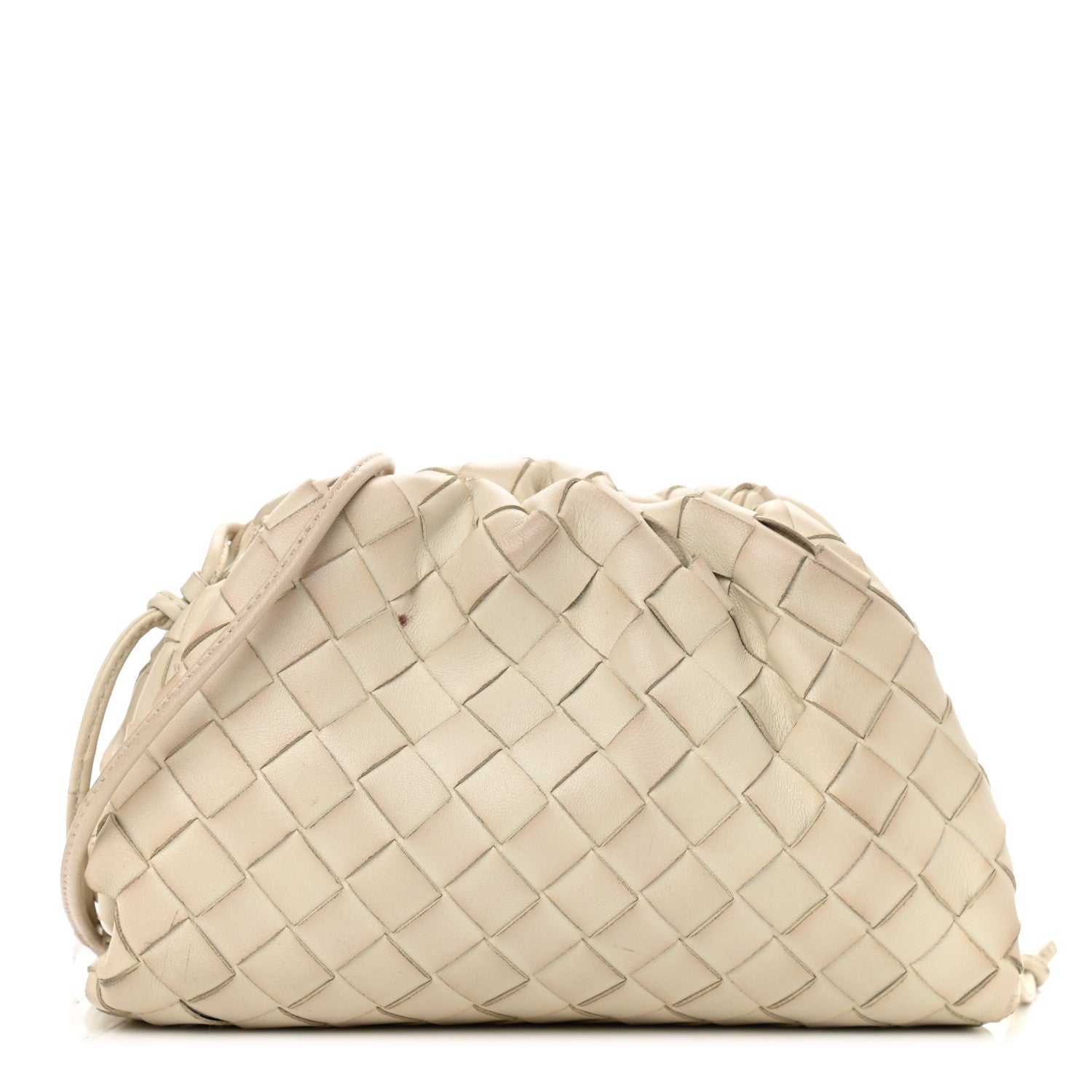 Bottega Veneta Nappa Intrecciato The Mini Pouch Plaster 1 of 13
