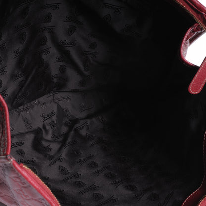 Gucci Guccissima XL Tote Red 5 of 7